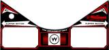 Arches / Aprons / Gauge Covers-FLASH (Williams) Apron decal