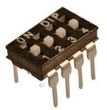 Switch - 4 bank DIP 8 pins