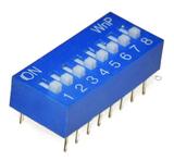 Switch - PCB board-Switch - 8 bank DIP 16 pins