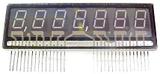 Displays-Display glass 7 digit numeric only