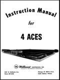 4 ACES (Williams) Manual 