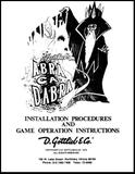 ABRA CA DABRA (Gottlieb) Manual & Schematic