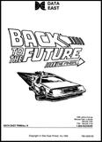 -BACK TO THE FUTURE (DE) Manual & schematic