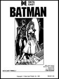 -BATMAN (Data East) Manual