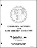 -BIG HIT (Gottlieb) Manual & Schematic