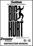 Manuals - B-BIG HURT (Gottlieb) Manual