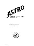 BLACK SHEEP SQUADRON (Astro) Manual