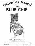 -BLUE CHIP (Williams) Manual & Schem.