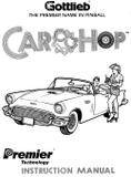 -CAR HOP (Gottlieb) Manual - Reprint