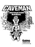 CAVEMAN (Gottlieb) Manual & Schematic