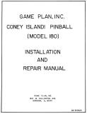 Manuals - C-CONEY ISLAND (Game Plan) Manual