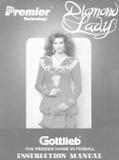 Manuals - D-DIAMOND LADY (Gottlieb) Manual
