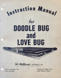 Manuals - D-DOODLE BUG (Williams) Manual & Schem.