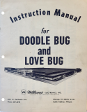 DOODLE BUG (Williams) Manual & Schem.