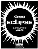 Pop Bumper Caps-ECLIPSE (Gottlieb) Pop bumper cap white