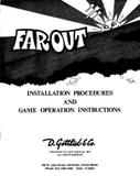 -FAR OUT (Gottlieb) Manual & Schematic