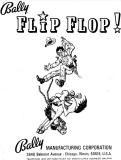 Manuals - F-FLIP FLOP (Bally) Manual & Schematic