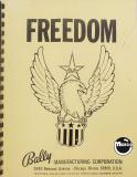 -FREEDOM EM (Bally) Manual Electromech.