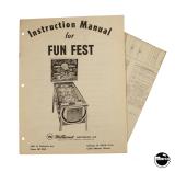 FUN FEST (Williams) Manual