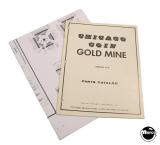 Manuals - G-GOLD MINE SHUFFLE (Chicago Coin) Manual