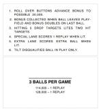GOLD RECORD (Chicago Coin) Score card