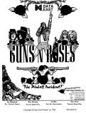 GUNS N ROSES (Data East) Manual