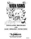 Manuals - H-HIGH HAND (Gottlieb) Manual & Schematic