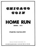 Manuals - H-HOME RUN (Chicago Coin) Manual/Schematic