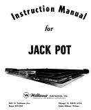 -JACK POT (Williams 1971) Manual