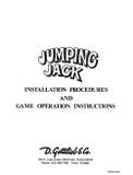 JUMPING JACK (Gottlieb) Manual & Schematic