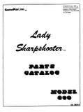 LADY SHARPSHOOTER (Game Plan) Manual