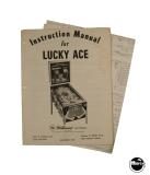Manuals - L-LUCKY ACE (Williams) Manual & Schem.