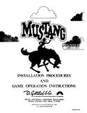 -MUSTANG (Gottlieb) Manual & Schematic