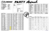 -PARTY ANIMAL (Bally) Backbox tech chart