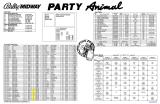 PARTY ANIMAL (Bally) Backbox tech chart