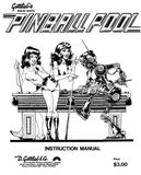 PINBALL POOL (Gottlieb) Manual