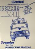 Manuals - R-RESCUE 911 (Gottlieb) Manual