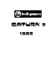 SATURN 2 (Bell Games) Manual