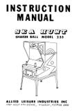 SEA HUNT (Allied) Manual