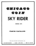 -SKY RIDER (Chicago Coin) Manual