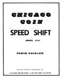 Manuals - Sa-Sp-SPEED SHIFT (Chicago Coin) Manual +