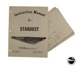 Service - Williams-STARDUST (Williams) Manual & Schematic