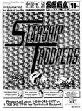 -STARSHIP TROOPERS (Sega) Manual - Reprint