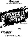 STRIKES & SPARES (Gottlieb) Manual