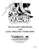 -VULCAN (Gottlieb) Manual & Schematic