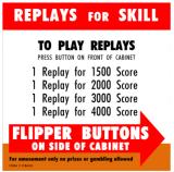 -BALLS-A-POPPIN (Bally) Score cards (2)