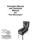 Manuals - F-FIRE MOUNTAIN  (Zaccaria) Manual set