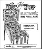 -BIG TOP (Wico) Manual