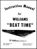 BEAT TIME (Williams) Manual & Schematic