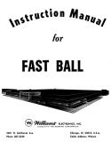 Manuals - F-FAST BALL (Williams) Manual &